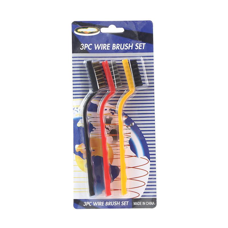 Gas Stove Cleaning Brush, Stove Range Hood Cleaning Brush, Household Kitchen Dead Corner Decontamination Cleaning Set, Wire Brush