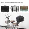 Electric Motorcycle Rear Storage Bag with Tail Bracket