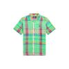 Polo Kids Boy 8 18 Plaid Linen Camp Shirt Cwpowovy6820376999