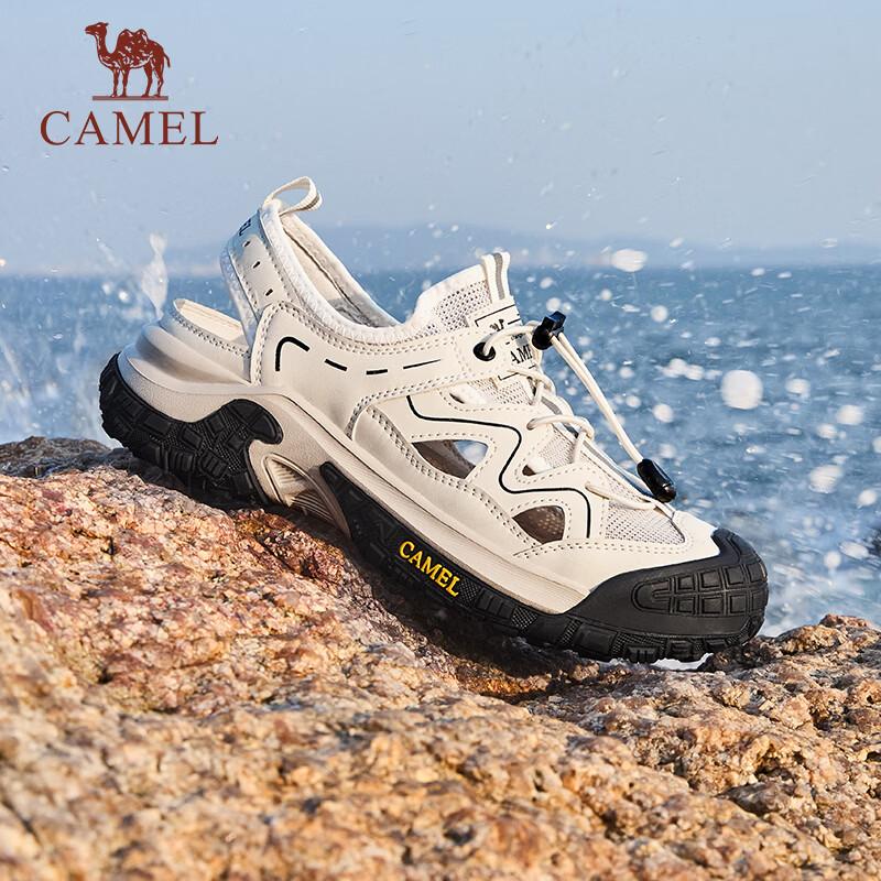 CAMEL Men's Outdoor Hiking Retro Mesh Casual Low-Top Trekking Shoes