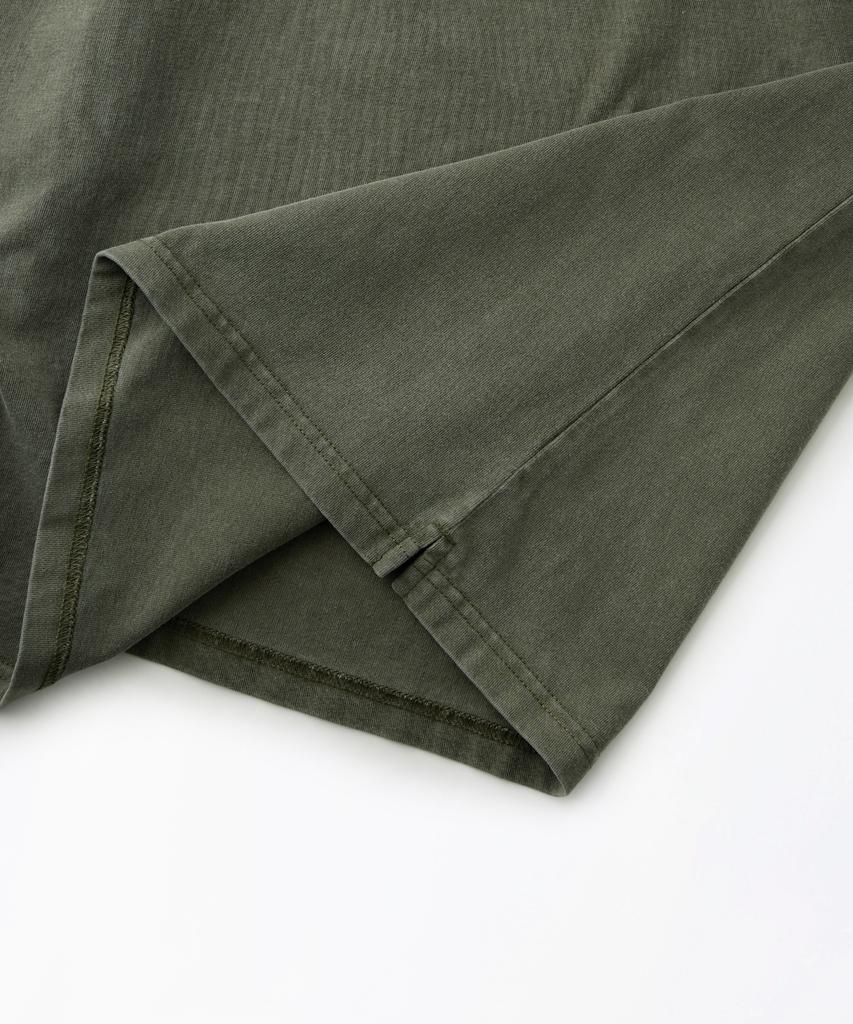 OUTSTANDING [2Pack] Vintage Washing Long Sleeve Tee_Vintage Olive/Vintage Charcoal