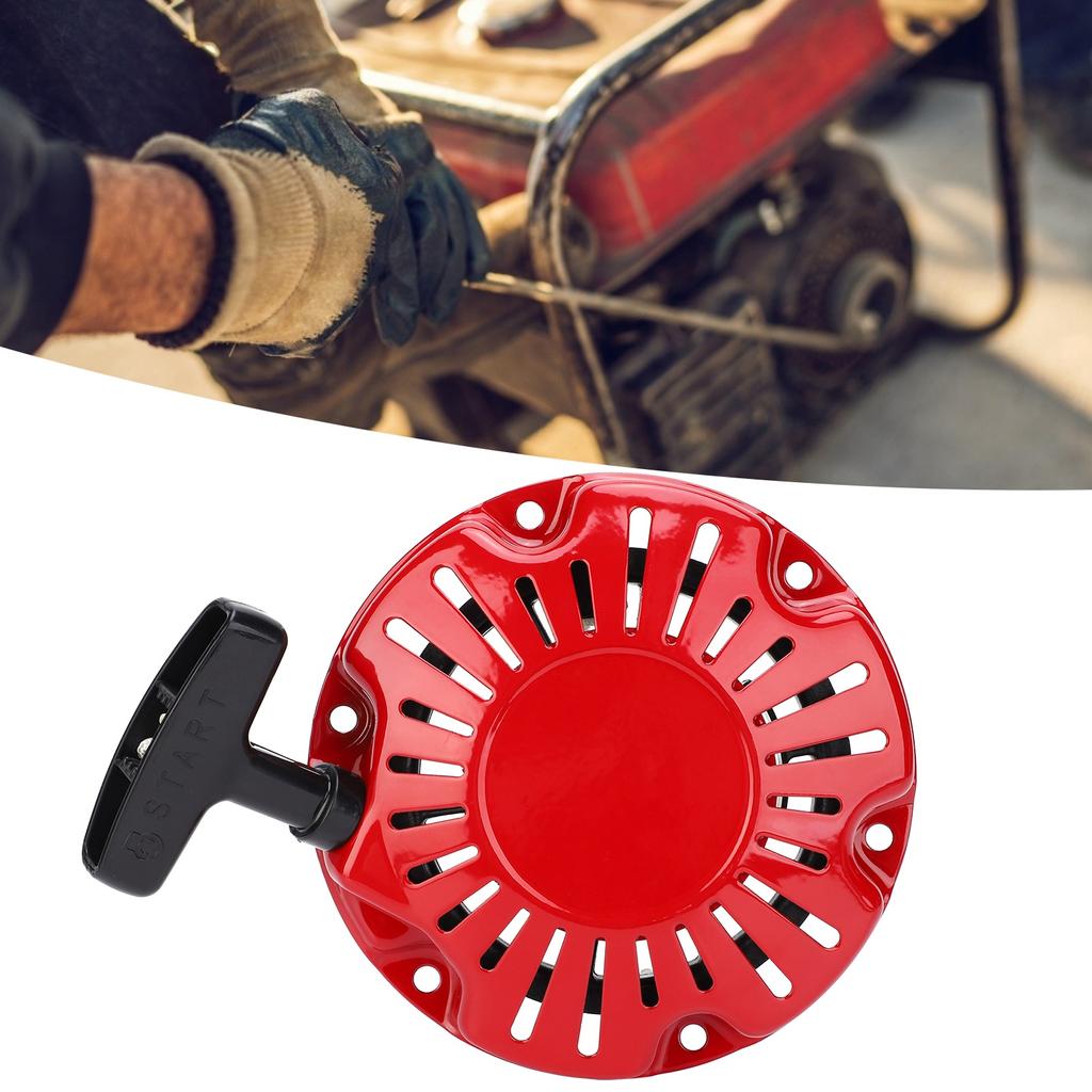 Lawn Mower Pull Starter Pull Starter GX100 Generator Parts for Mechanie Lawn Mower Trimmer Replacement Tool Trimmer Pull Starter