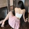 Original Erotic Underwear Sexy Japanese School Style Cosplay Sailor Suit Pleated Skirt Women's Uniform Set 1390