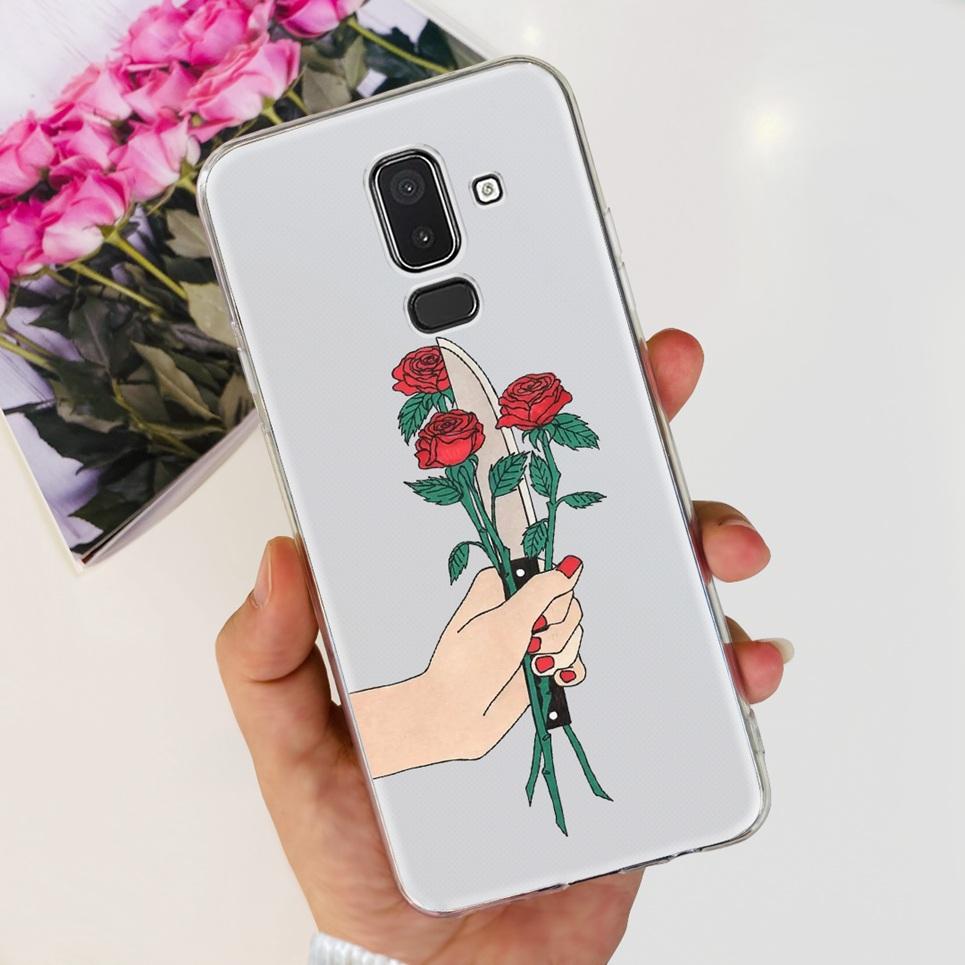 Case for Samsung Galaxy J8 2018 Case Silicon Back Cover for Samsung J8 2018 J810 Funda for Samsung J8 2018 Phone Case Clear Etui