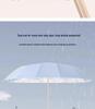 16-Rib Women’s Umbrella: Dual Use for Sun & Rain, UV Protective, Reinforced & Thickened for Enhanced Sunshade