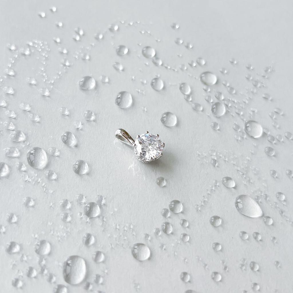 Silver Pendant with Cubic Zirkonia (2152156)