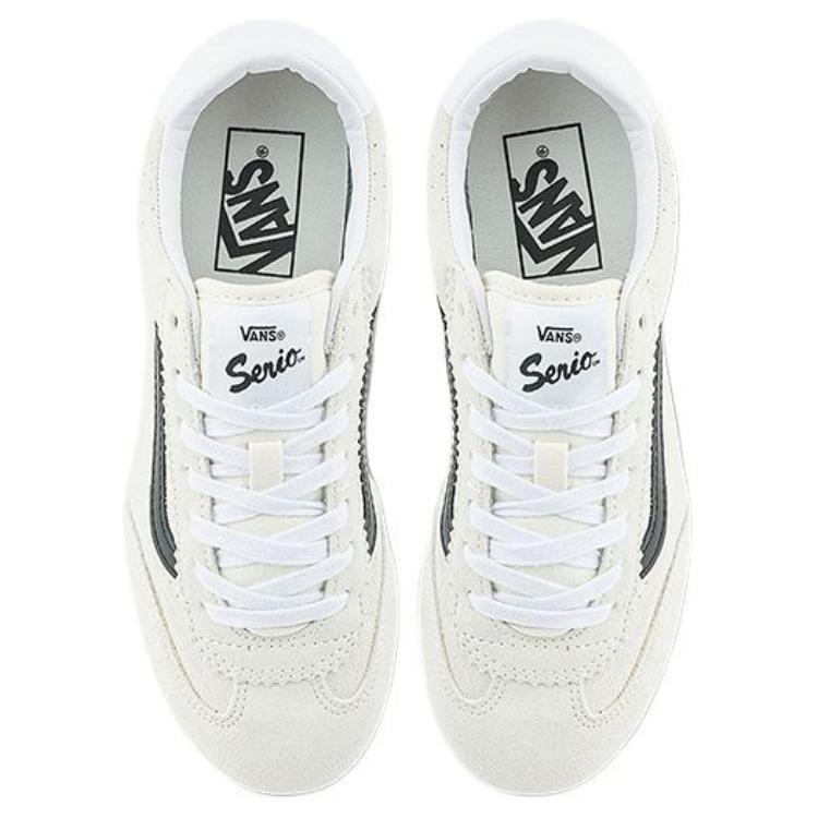Vans Super Lowpro Retro Trend Series Comfortable Versatile Thin Sole Low Top Skate Shoes Unisex Sneaker Beige VN000D83CCZ1