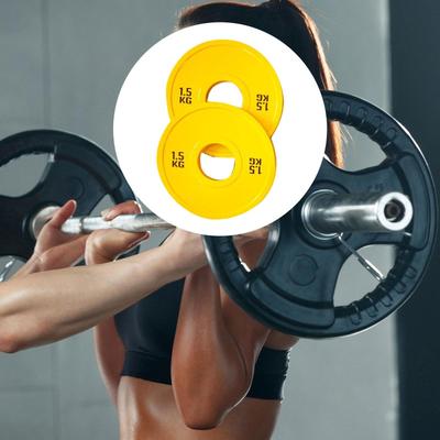 Weight Plates for Barbell Equipment Steel Bodybuilding Sports Exercises