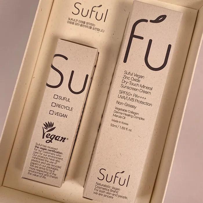 [Sister Talk/Suful] Suful Vegan Suncare Sun Cream Gift Set SPF50+ PA++++
