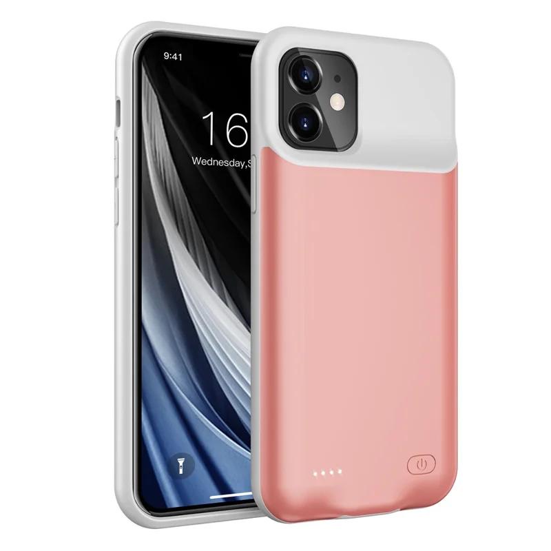 6000mAh Rechargeable Battery Mobile Phone Charger Cover Case for iPhone 12 Mini 5.4 Inch