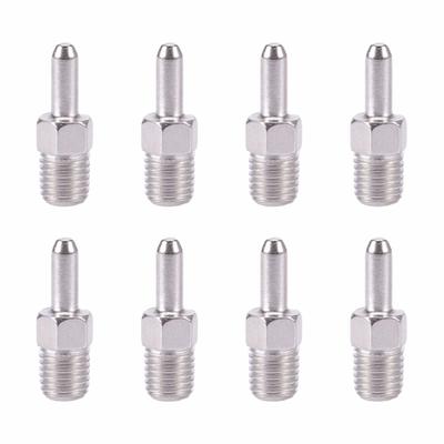 8PCS Silver Chain Splitter Pin Steel Chain Breaker Replacement Pins  Cycle Chain Remove