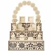 Wooden Mexican Dead Shadow Box Skulls Candles Memorial Display Box  Day of The Dead