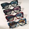 Smart Outdoor Color Changing Sunglasses for Presbyopia Vintage Women Cat Eye Multifocal Reading Eyeglasses Finished Plus Eyewear
