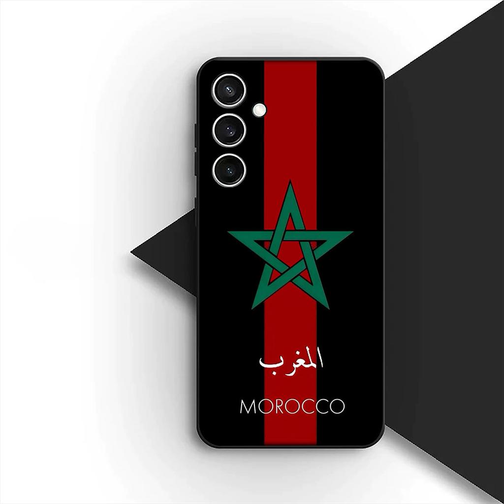 Morocco Flag Silicone Cover for Xiaomi Redmi Note 12 11 10 Pro 10A 10C 12C 13C Note12 12Pro Coque Phone Case