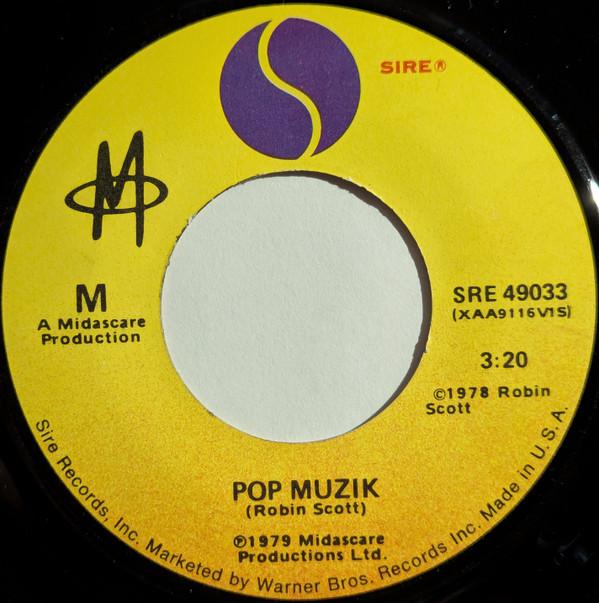 

7inch Record M - Pop Muzik SRE49033 Sire 1979 US Dance & Electronica Used