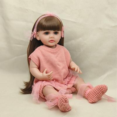 Reborn Baby Doll Lifelike Soft Touch High Quality Dolls Gifts for Children Toy Full Body Soft Silicone Reborn Toddler Doll Toys