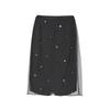 JNBY Women's Autumn Straight Mesh Midi Skirt