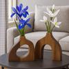 Irregular Shape Flower Container Simple Style Floral Arrangement Vase  Hotel Decor