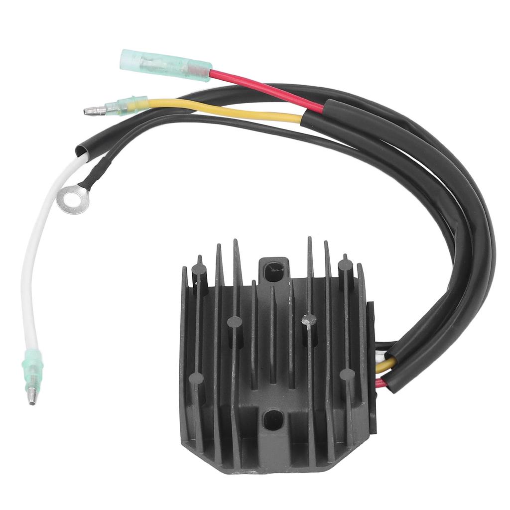 Regulador de Voltaje Fuera de Borda de 12V Aleación de Aluminio Impermeable Repuesto para Tohatsu MFS15C MFS20C MFS15D 4 Tiempos