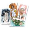 10.3*6cm The Unfolding Path Tarot: A Stunning 78-Card Deck Portable Size for The Modern Reader