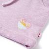 Short pour enfants avec cordon de serrage lilas mélangé 92/104/116/128/140