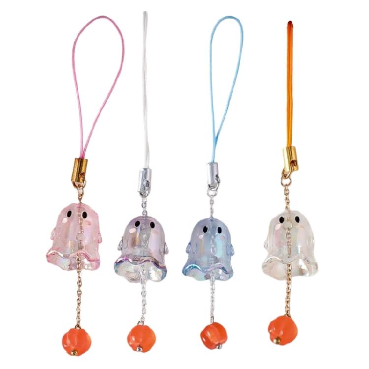 Eye Catching Specter Pumpkin Keychain Portable Specter Pumpkin Keyring Unque Bag Hangings For Trendy Individuals