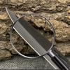 Outdoor Stainless Steel Portable Folding Knife,Multifunctional Folding Pocket Knife for Household  and Fishing