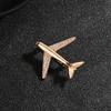 New Fashionable Airplane Brooch Is Versatile High-end and Sophisticated  It Is A Men's Decorative Accessory  A Suit Brooch and A Brooch for Trendy Men