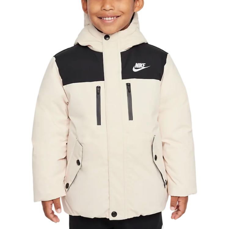 Nike Down Jacket Dune White Children Aged 3 7 Years Old HQ7310-126 4