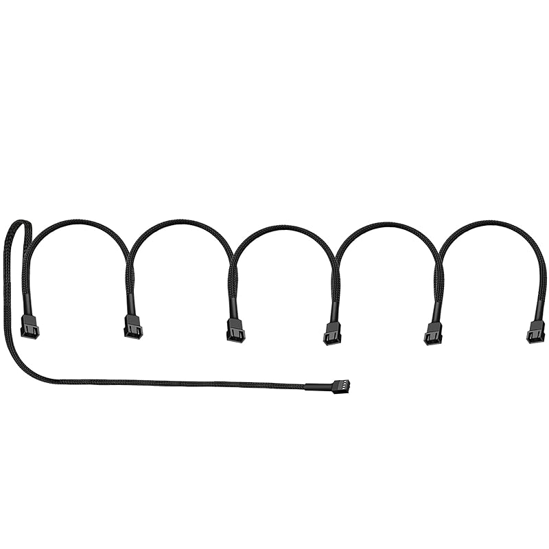 4-Pin PWM Fan Splitter Cable - PST Extension,Fan Splitter,pc Fan Splitter,pwm Fan Splitter,Daisy Chain Pc Fans,Fan Splitter 4 Pin,4 Pin Fan