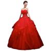 2025 Strapless Korean Style Ball Gown: Slim Fit & Floor-Length Maternity Wedding Dress for Plus Size Women