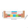 Wooden Abacus for Kids Double Sided Preschool Learning Toys Sturdy Portable Educational Slider