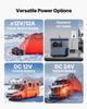 Dieselheizgerät, 8 kW, DC 12 V/24 V, All-in-One tragbares Diesel-Luftheizgerät mit Bluetooth-APP-Steuerung, Fernbedienung und LCD-Bildschirm, 5-Liter-Kraftstofftank für
