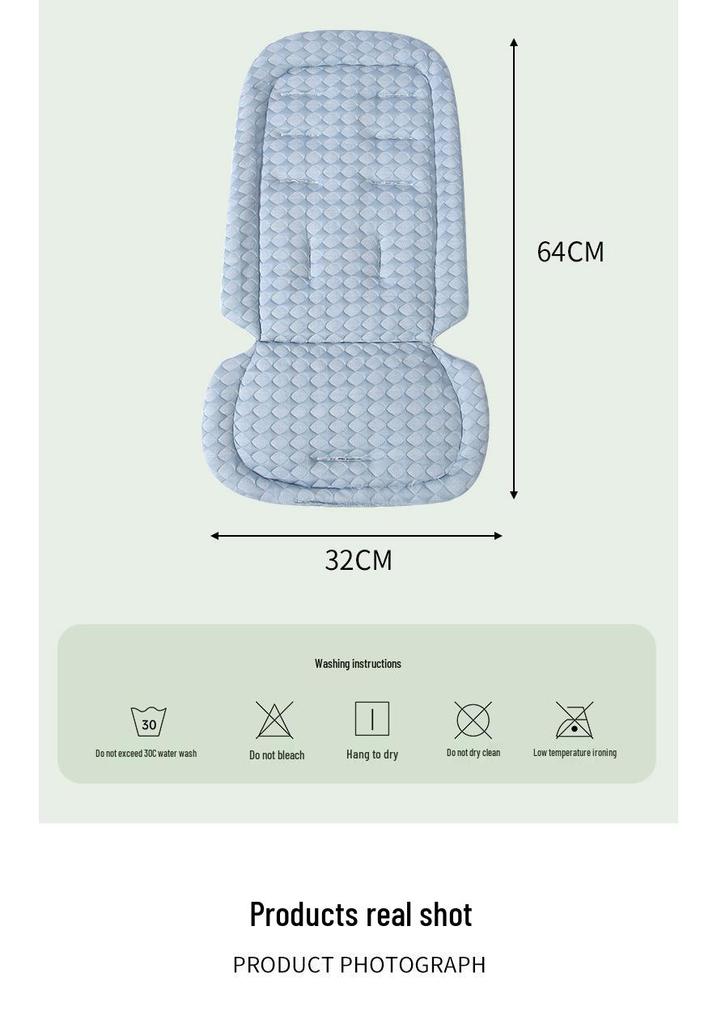 Babyvovo Cooling Seat Cushion for Baby Strollers - Summer Stroller Mat