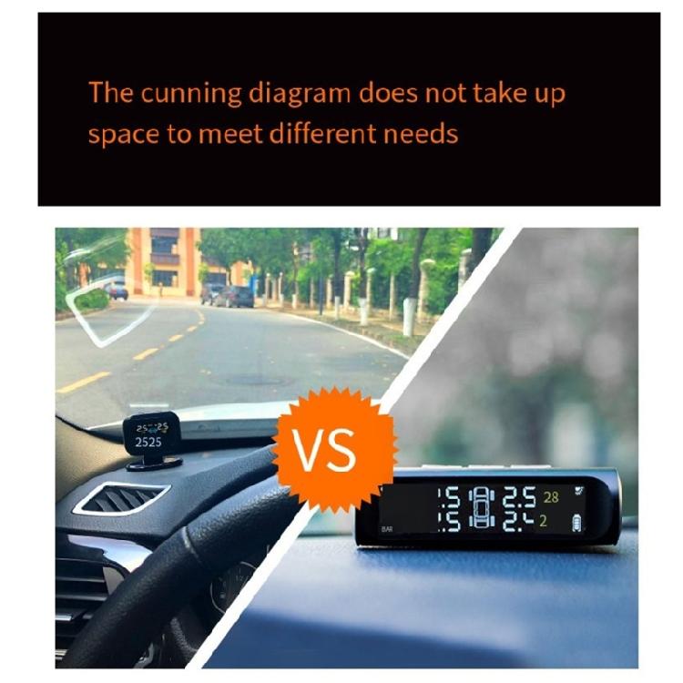 Tire Pressure Monitoring System TMPS Colorful Display Alarm Tire Pressure Sensor