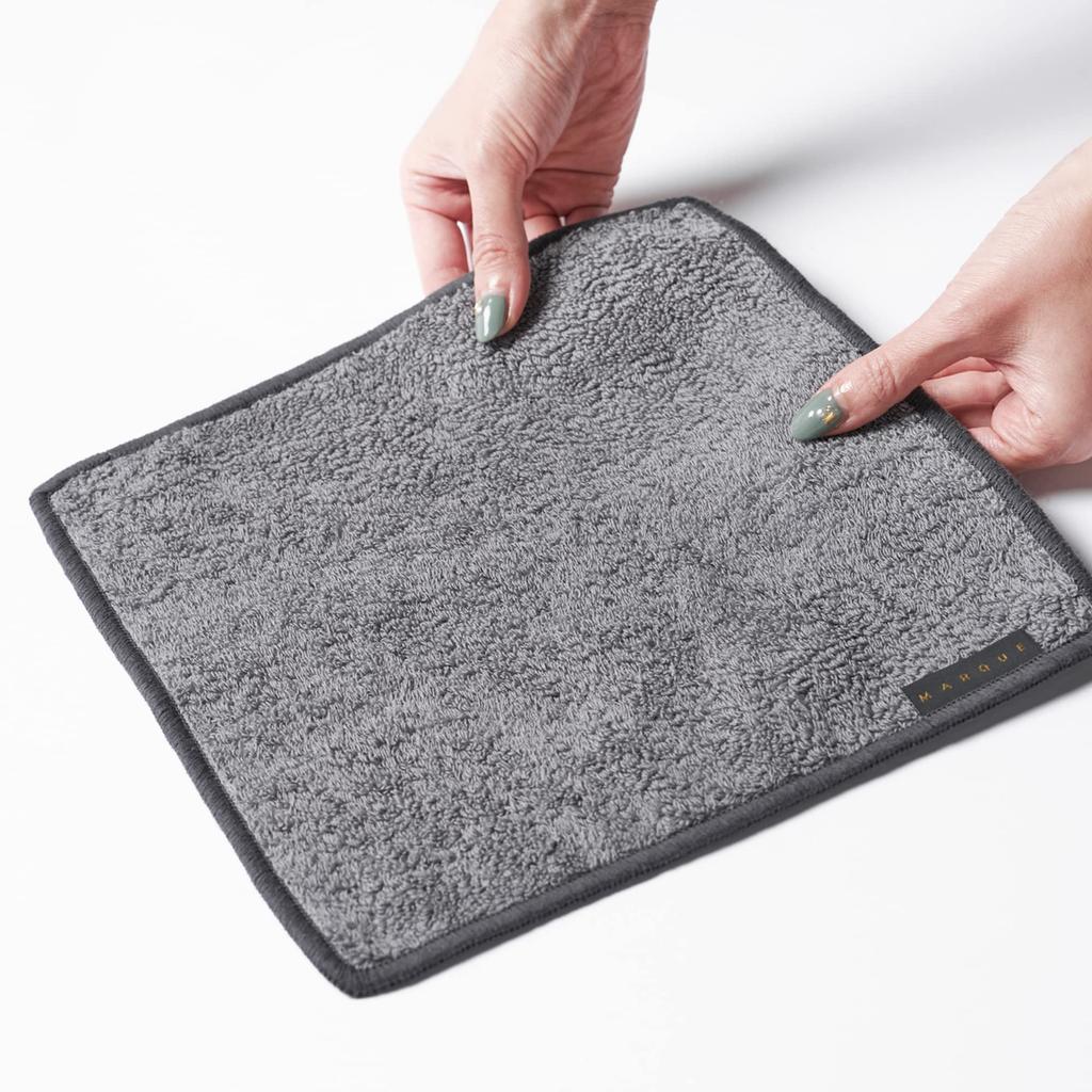 MARQUE Petit Carre Hand Mauve Product 2200000001450 Towel, (Ash Pink), 25x25cm, 100% Cotton, Boxed, Number