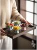 Chinese Style Ceramic Dessert Plate - Exquisite Small Tray for Mooncakes and Snacks, 2025 New Design