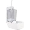Distributeur de savon et gel - LACOR - Blanco - 1,1 L - ABS/SAN - Fixation murale