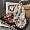 Spring and summer new high-end printed Chinese square scarf female 111 mulberry silk scarf versatile thin neck scarf shawl