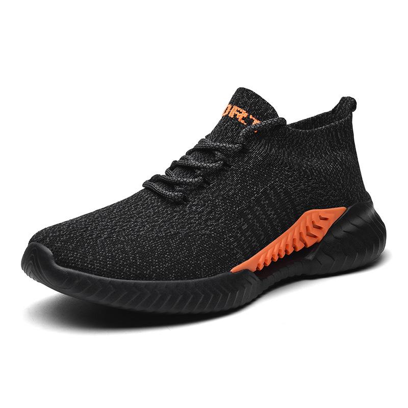 Summer men's shoes casual sports shoes poisonous new shoes men's trendy shoes versatile flying woven mesh shoes men