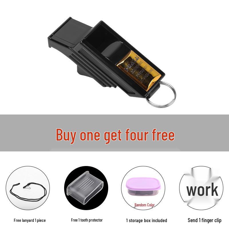 

2023 Спортивный свисток судьи Hua Zai Pro для футбола, баскетбола и волейбола