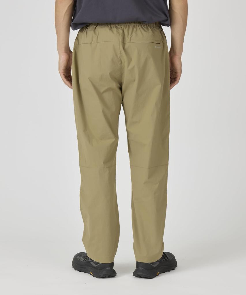 Snow Peak New Standard Utility Pants Long Pants for Men and Size L NSD-PT-25AU001 Women, BLACK,