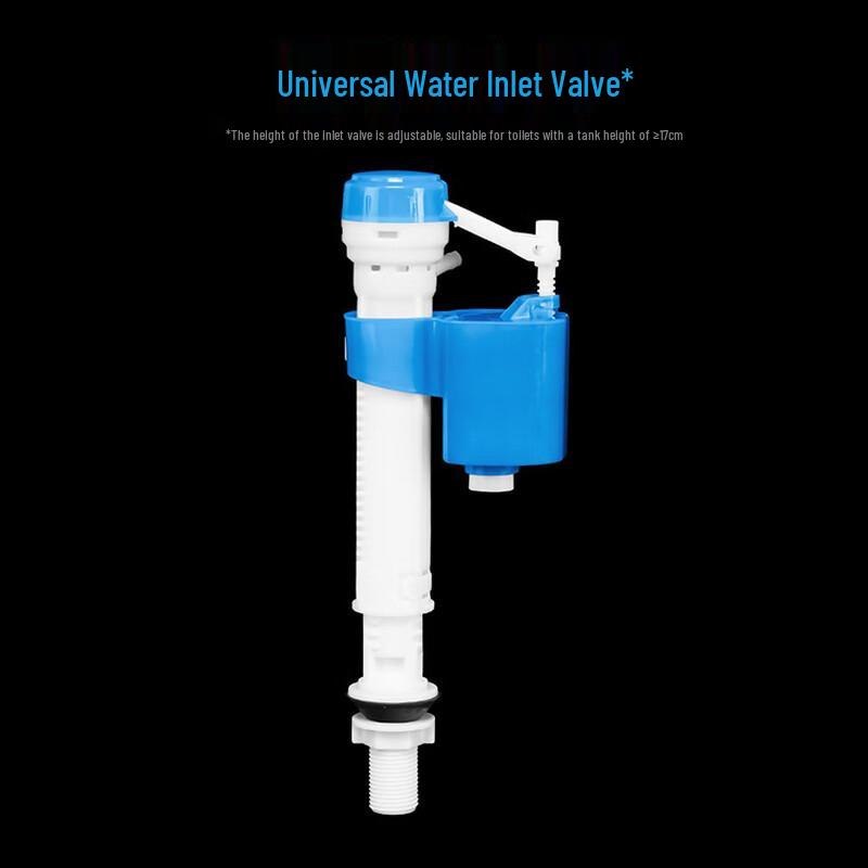 You Shu Toilet Tank Valve and Button 3-Piece Set