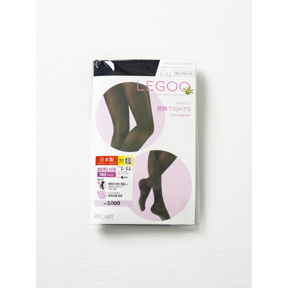 Daiso Japanese Legart Pantyhose BLack L LL 140d