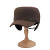 Hat Men's Winter Plus Velvet Thick Flat Top Hat Outdoor Cold Protection Fashionable Ear Protection Duck Tongue Warm Cotton Hat