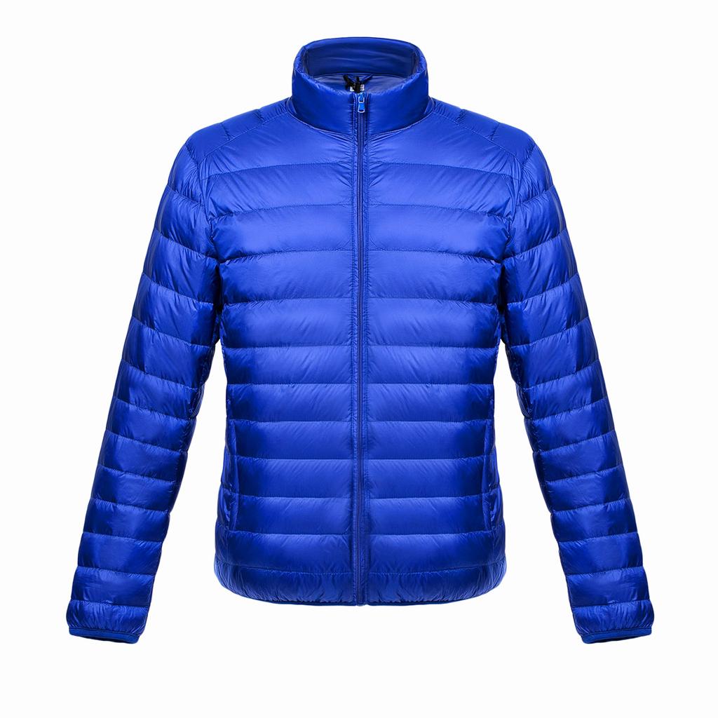 Men's Fleece Light and Thin Down Jacket Men's Stand-up Collar Winter Coat Plus Size Men's Clothing Men's Clothing