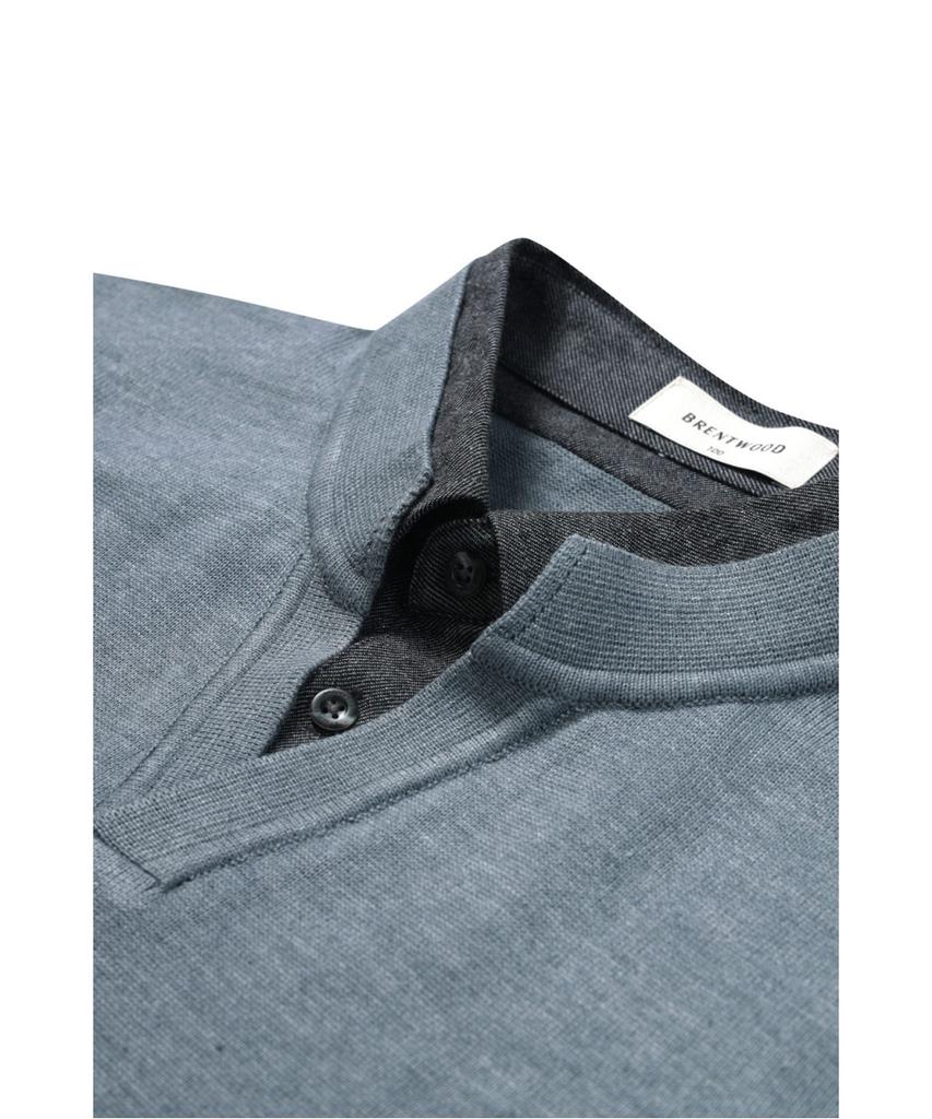 BRENTWOOD [Innova] Washable Shirt Layered Sweater Brwax26151Mix