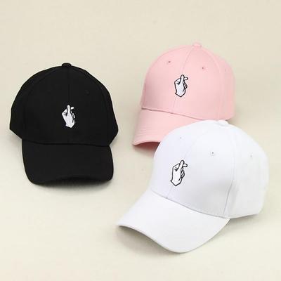 Moda Homens Mulheres Meninos Amor à Primeira Vista Boné de Beisebol Aba Ajustável Bonés Trucker Verão Proteção Solar Preto/ Rosa/ Branco