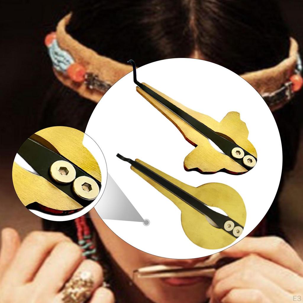 Ethnic Mouth Instrument Maultrommel, Russian Jaw Harp for Children and Adults