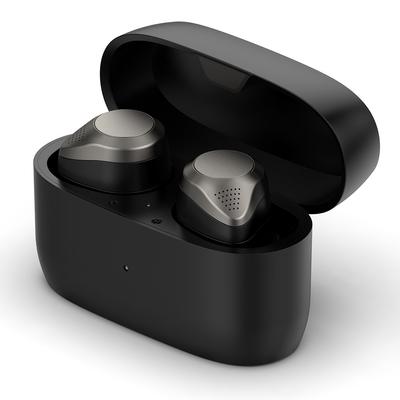 Caixa de carregador de fone de ouvido 590mAh Tipo-C Caixa de carregamento com indicador LED Caixa de carregador de substituição para Jabra Elite 4/Jabra Elite 3